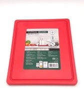 Planche à Découper WÜSTHOF Noire 38 X 25 X 0,4 Cm - Tapis De Cuisine Flexible Et Hygiénique