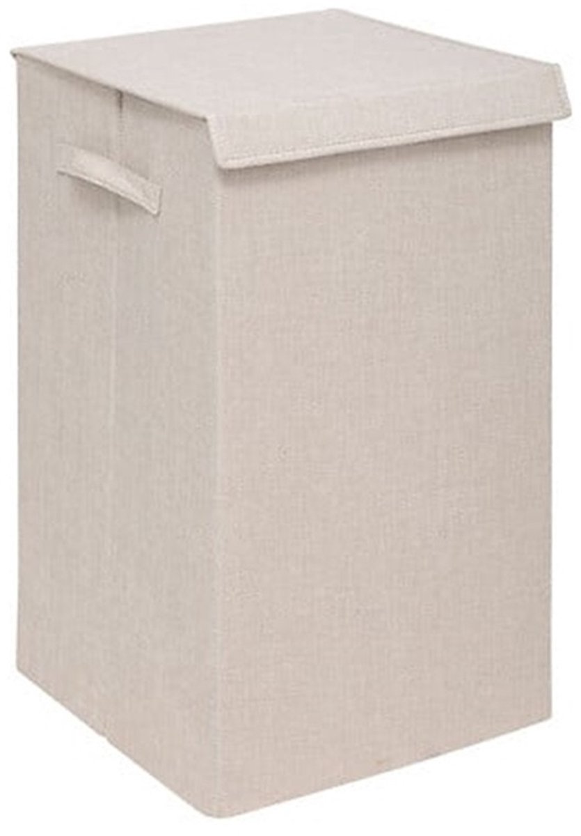5five Linnenkleurige wasmand - 74L, beige