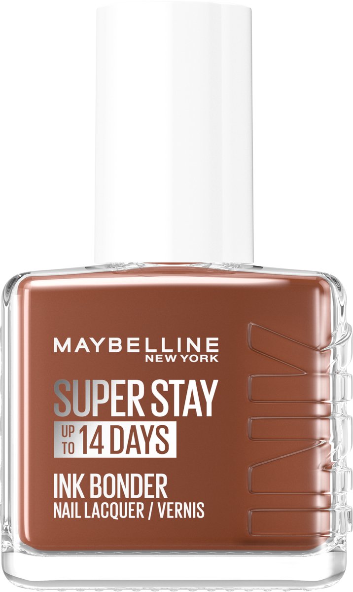Maybelline New York - SuperStay Ink Bonder - 952 Choco-Latte - Langhoudende Nagellak - 12.3 ml