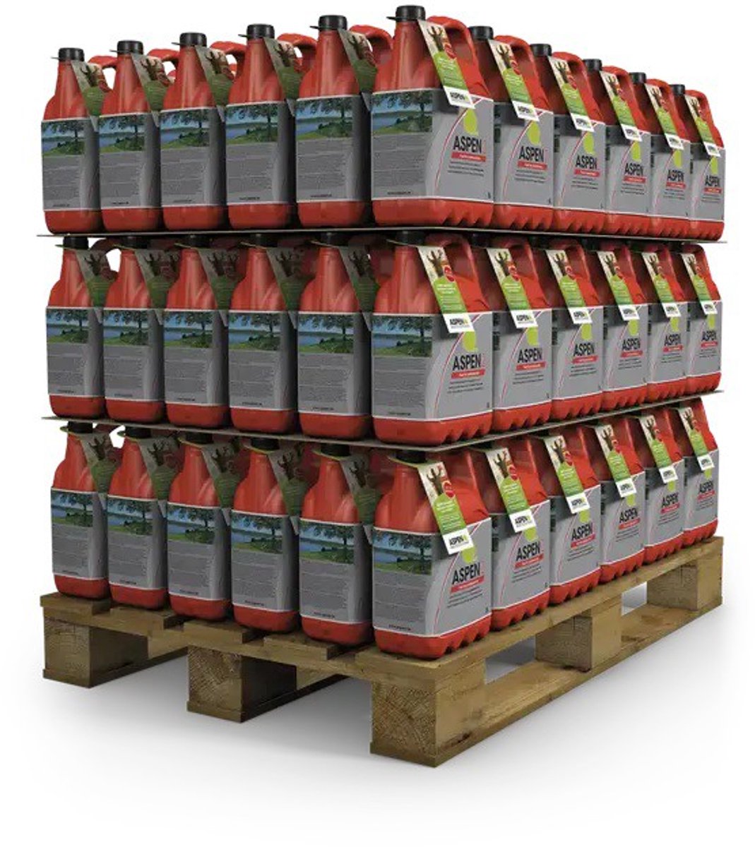 Aspen Rood 2 FRT - 2 Takt - Tweetaktmotoren - Palletvoordeel - 108x 5ltr