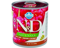 N&D Quinoa natvoeding voor de hond Skin & Coat Hert 285 gr. - per 6 stuks