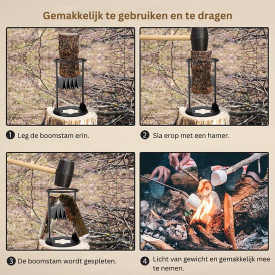 ApexArte® Houtklover van ApexArte — afbeelding 4