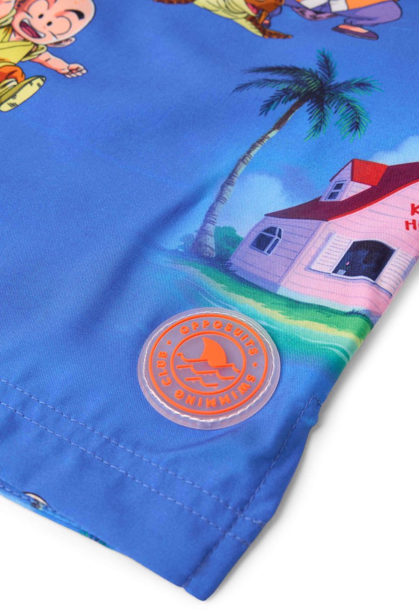 OppoSuits Zwembroek Dragon Ball - Kame House - Heren Swim Short - Korte Broek - Met Trektouwtjes en Zakken — afbeelding 4