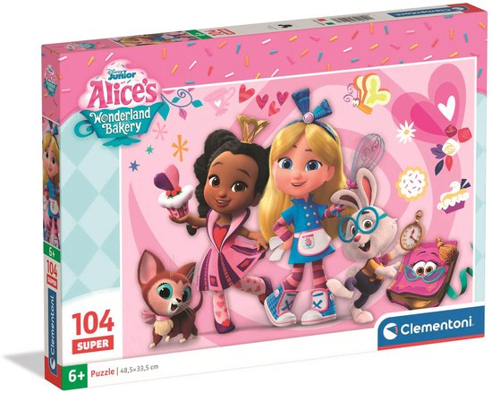 Clementoni - Puzzel - 104 Stukjes - Super Alice Bakery Disney ...