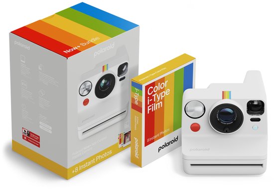 Polaroid Now+ 3 Wit + Color Film (8 stuks)