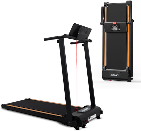 Fitby Loopband Inklapbaar 8 km/u Zwart - Fitby - €189,95