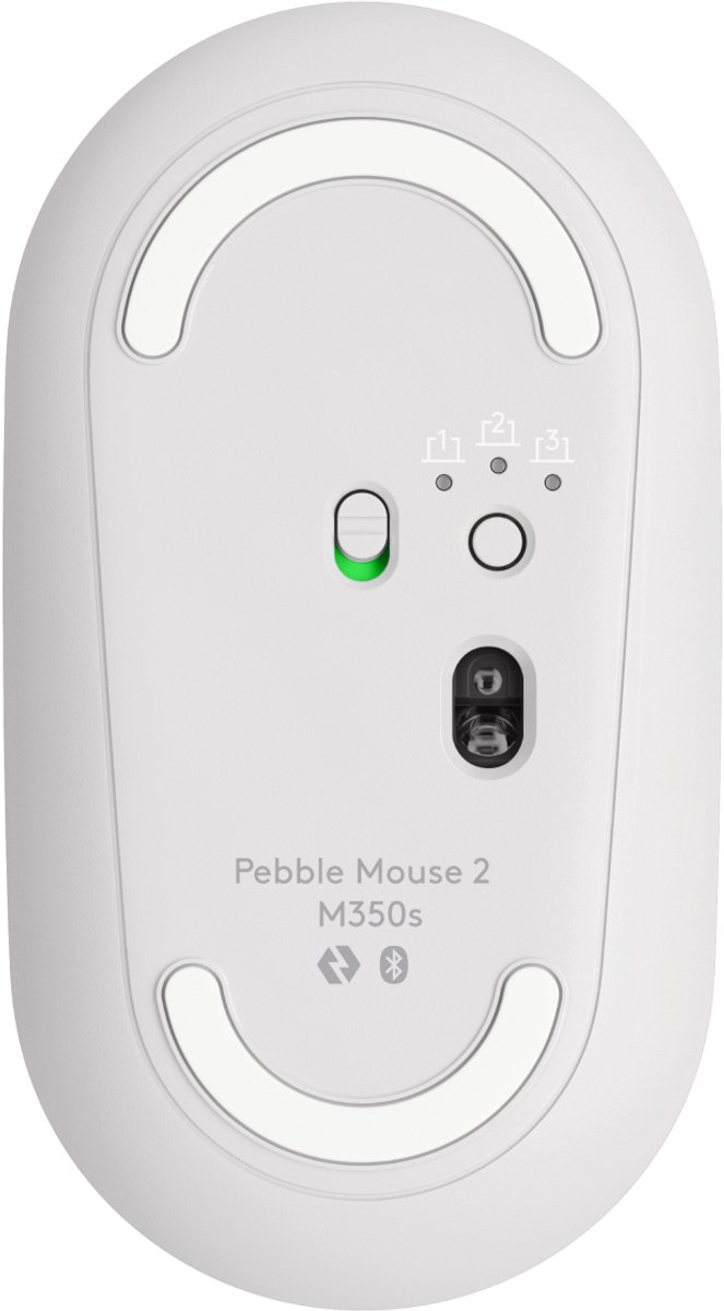 Logitech Pebble 2 M350s - Draadloze Muis - Off White thumbnail 5