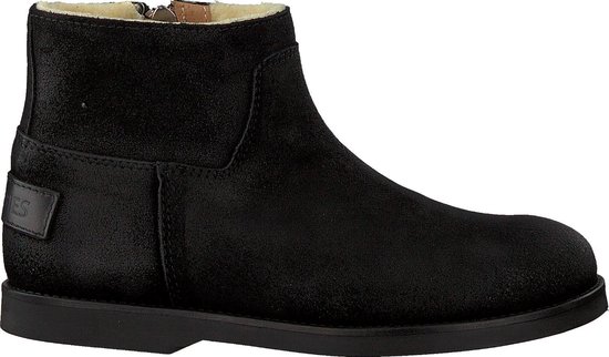 Shabbies Meisjes Enkelboots 0141 - Zwart - Maat 33 | bol.com