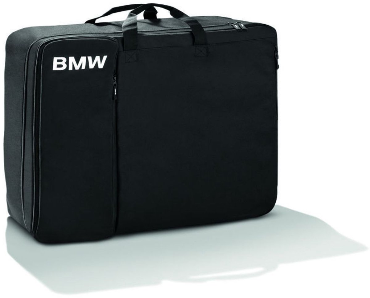 BMW - Originele Opbergtas e-Bike Fietsendrager Pro 2.0 Accessoires - Duurzaam en Waterbestendig - Ruime Capaciteit - Zwart