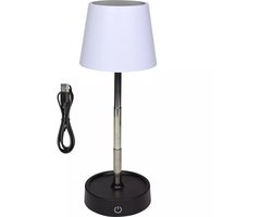 Benson Dimbare LED tafellamp - Oplaadbaar - Telescoopontwerp - Touch bediening - Warm wit licht