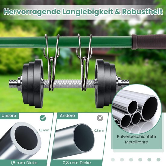 COSTWAY Gazonrakel, metalen gazonnivelleringhark met ergonomische handgreep, nivellering van zandbodem, egaliseerhark voor tuin, achtertuin, golfbaan, groen, 75 x 25 cm van Costway — afbeelding 5