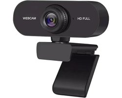Webcam voor PC – 1080P Full HD – HD Pro Webcam – Voor Laptop en PC – Windows en Mac – Streaming Camera – Laptop – Office – Gaming – Zwart