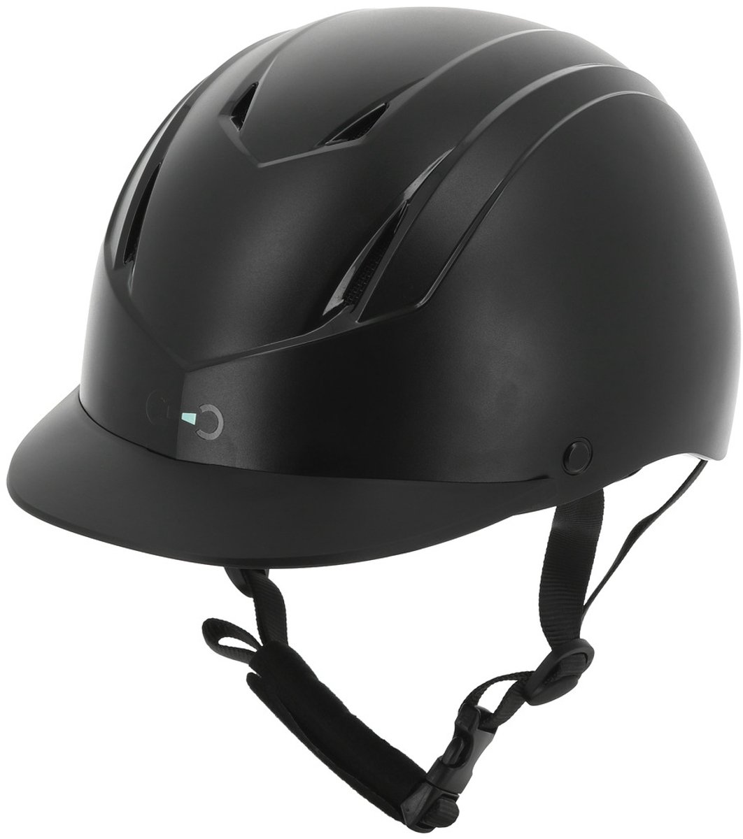 Riding World - Rijhelm Topy - Mat Zwart - XS/S - 48/52
