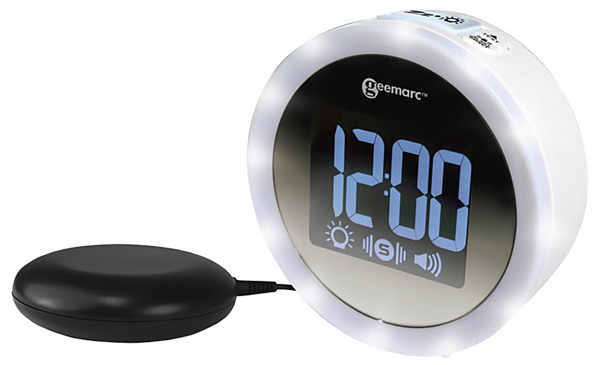 Geemarc Wake'n'Shake Star trilwekker – 95 dB alarm – flitslicht