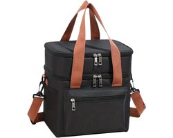 Nivard Koeltas - Koelbox - Koelelementen - Coolbox - Auto - Lunchtas - Strand - Zwart