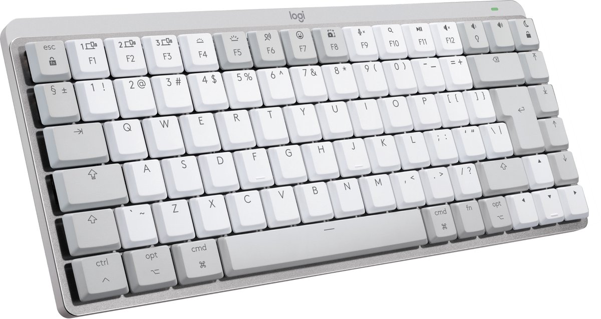 Logitech MX Mechanical Mini voor Mac Pale Grey