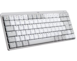 Logitech MX Mechanical Mini voor Mac - Draadloos Toetsenbord - QWERTY US - Wit