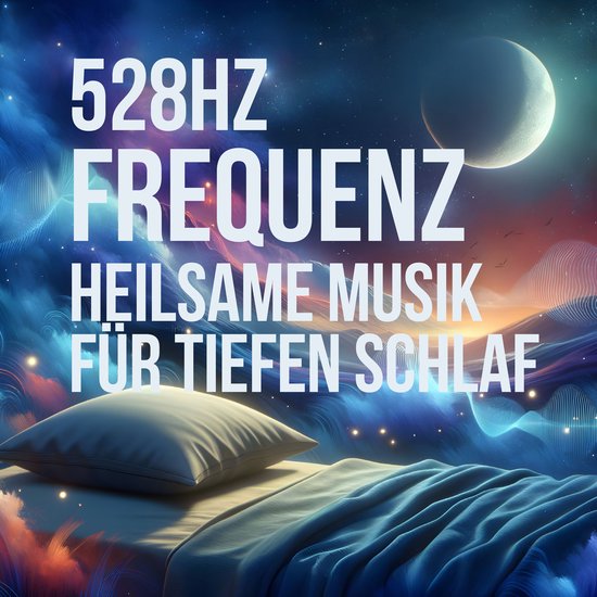 528 Hz Frequenz – Heilsame Musik für tiefen Schlaf - cover