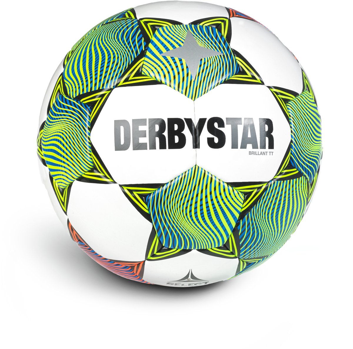 Derbystar Brillant TT Special Wit Blauw Oranje maat 5