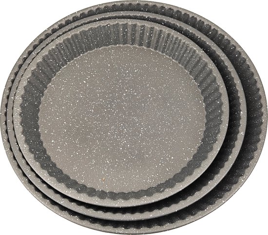 Cake Misty Cliff, earthenware quiche mold, Set 2-piece