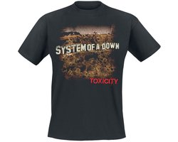 System Of A Down Toxicity Unisex T-shirt - zwart - XL