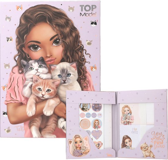 Depesche - Papeterie TOPModel - CAT LOVE