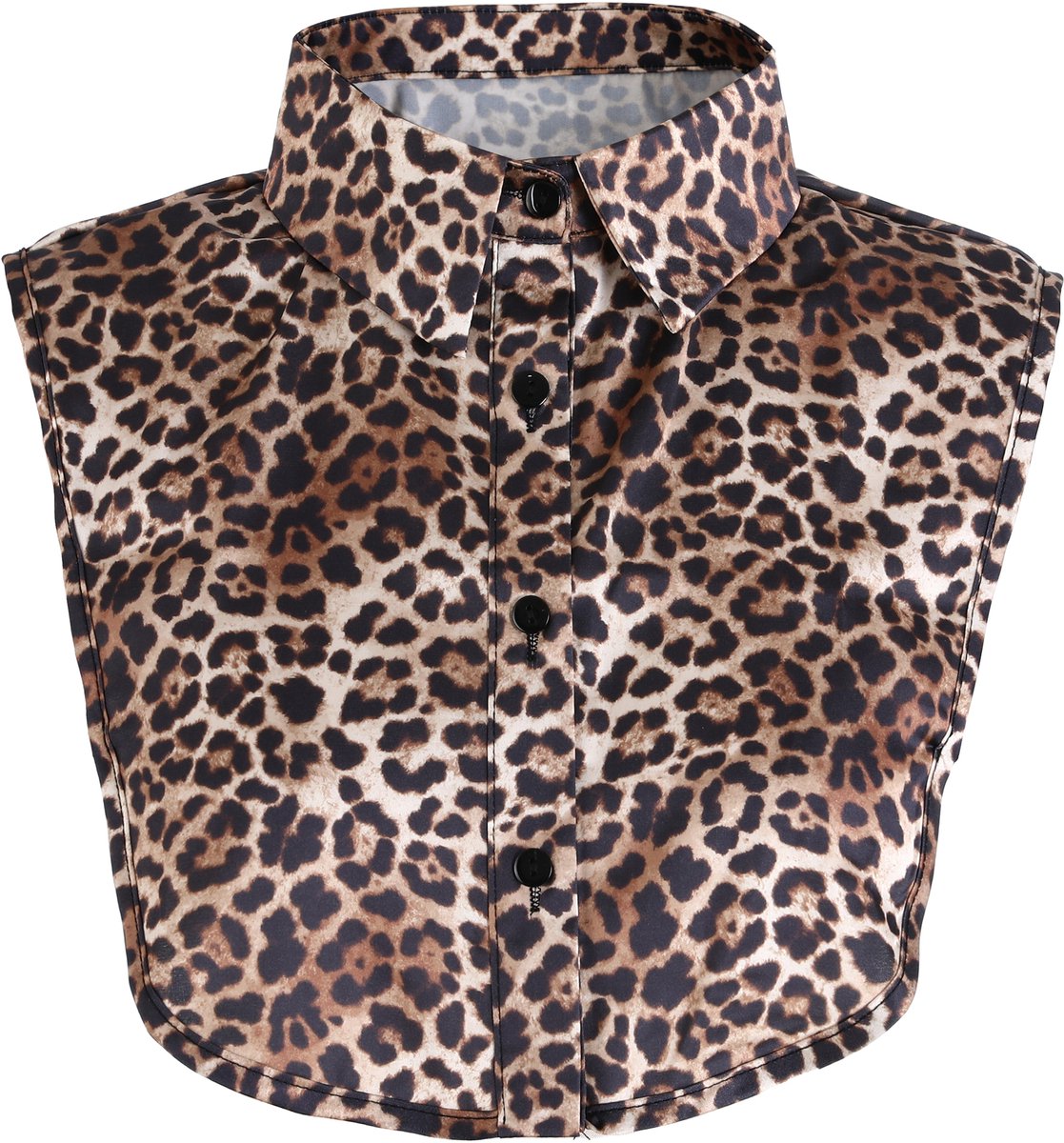 Dames Los Kraagje - Puntkraag - Leopard