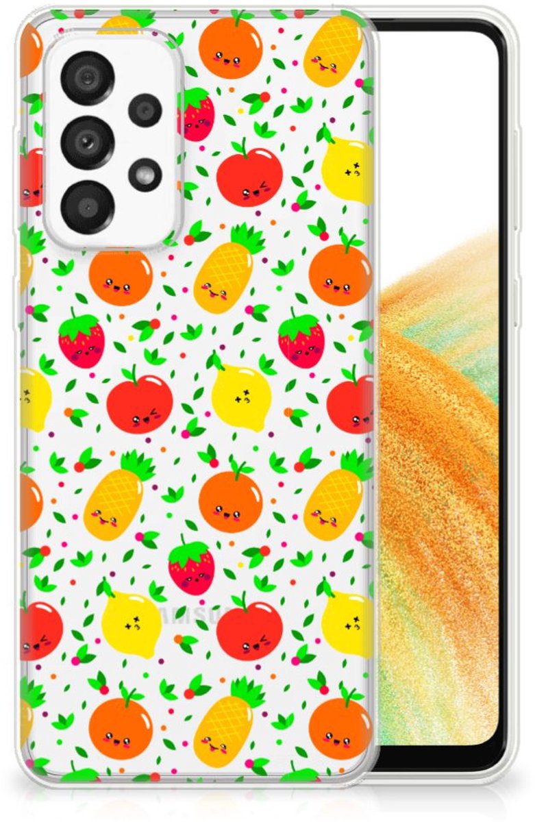 TPU Hoesje voor Samsung Galaxy A33 5G Siliconen Case Fruits