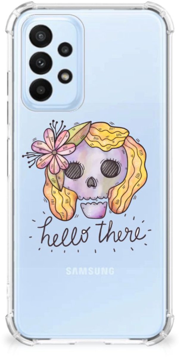 Extreme Case Samsung Galaxy A23 Boho Skull