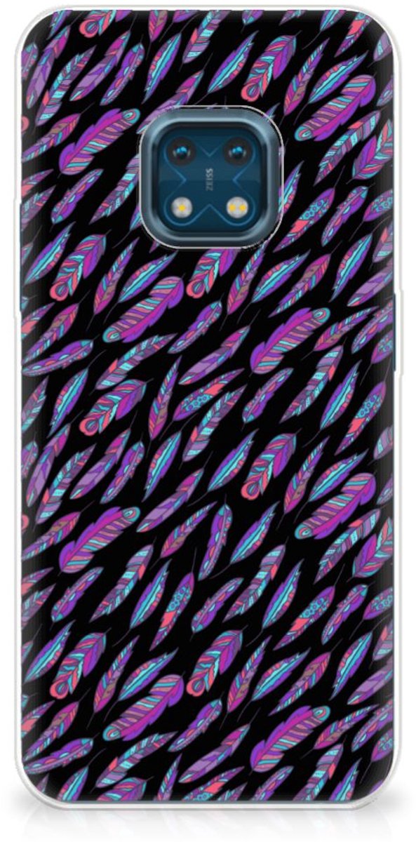 Nokia XR20 TPU bumper Feathers Color