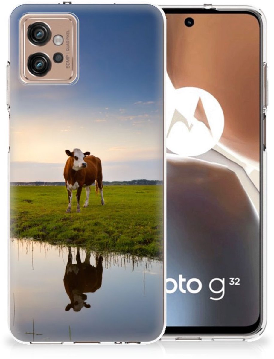 Motorola Moto G32 TPU Hoesje Koe