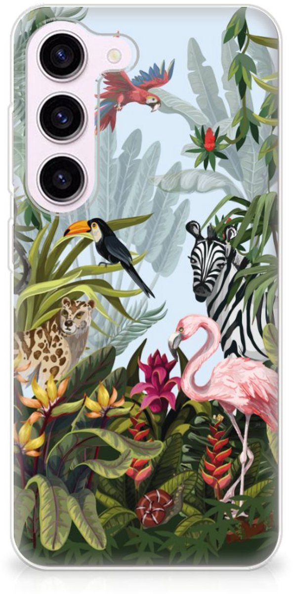 TPU Hoesje voor Samsung Galaxy S23 Jungle