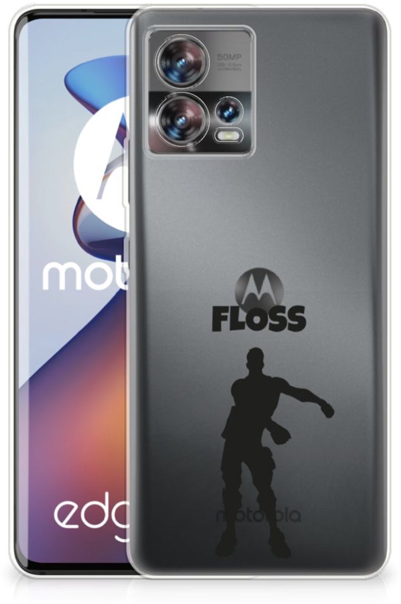 Motorola Edge 30 Fusion Telefoonhoesje met Naam Floss