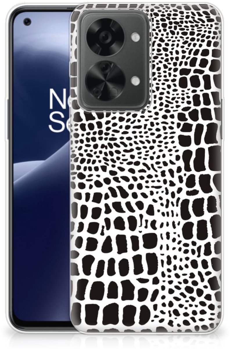 OnePlus Nord 2T TPU Hoesje Slangenprint