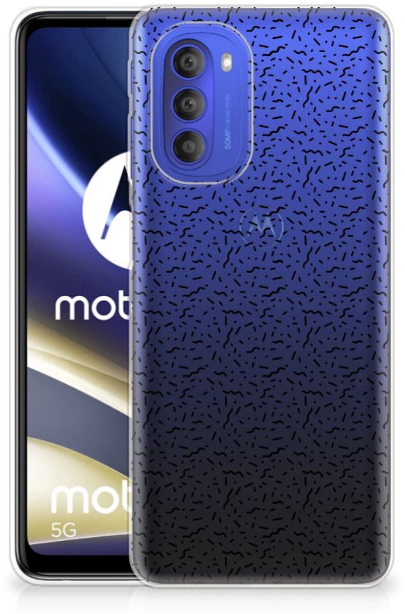 Motorola Moto G51 5G TPU bumper Stripes Dots
