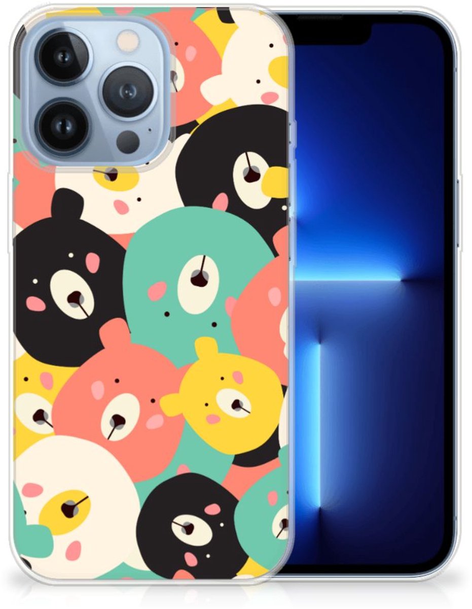 Apple iPhone 13 Pro Telefoonhoesje met Naam Bears