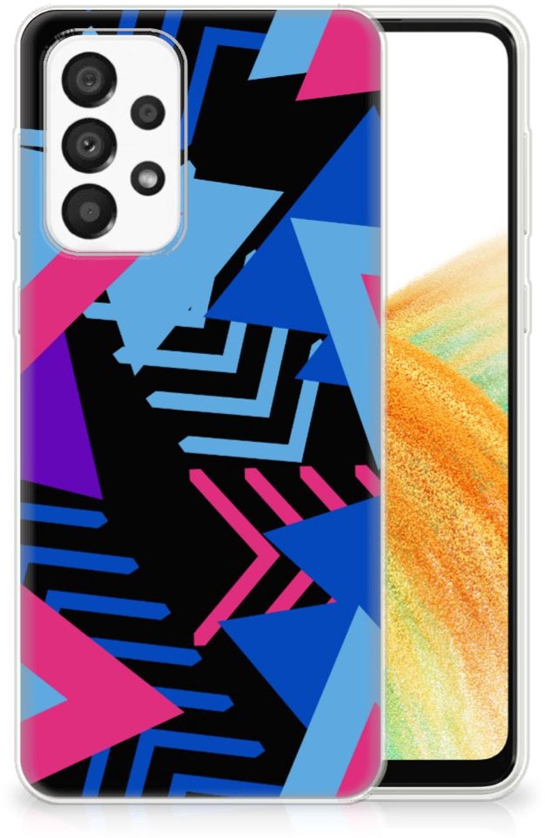 Samsung Galaxy A33 5G TPU Hoesje Funky Triangle