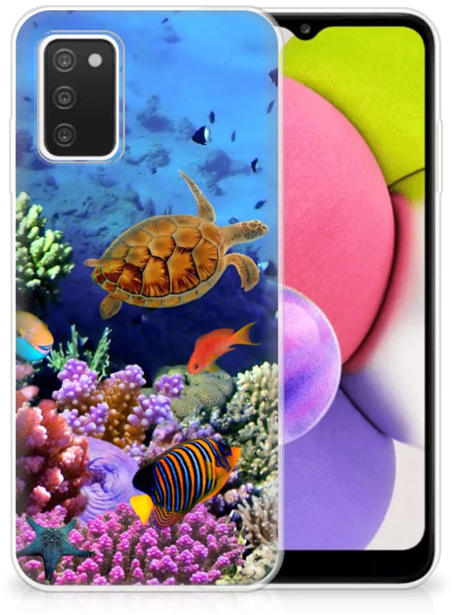 Samsung Galaxy A03S TPU Hoesje Vissen