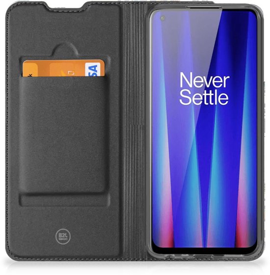 Coque OnePlus Nord CE 2 5G Bookcase Fleur Baroque