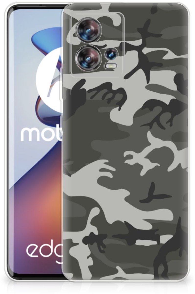 Motorola Edge 30 Fusion TPU bumper Army Light