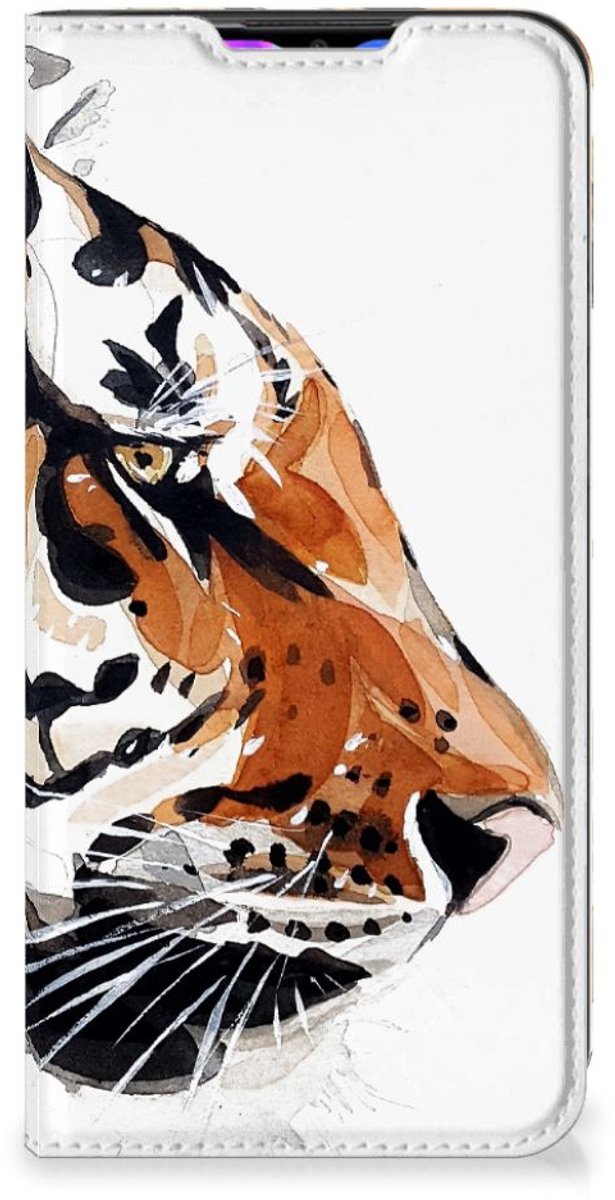 Bookcase Xiaomi Redmi 9 Watercolor Tiger