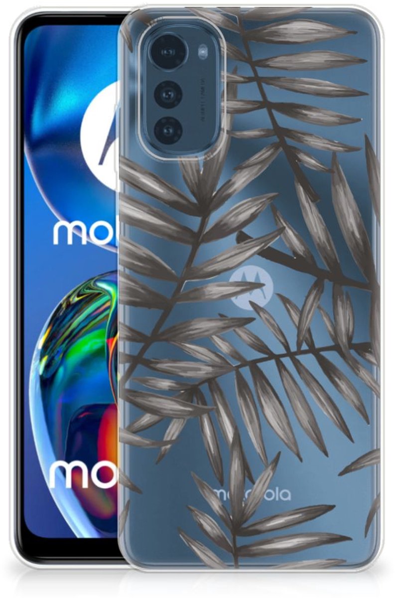 Motorola Moto E32/E32s TPU Case Leaves Grey