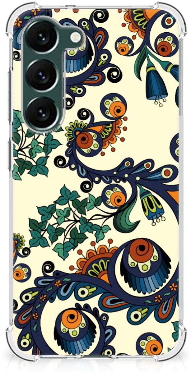 Anti Shock Case Samsung Galaxy S23 Plus Barok Flower