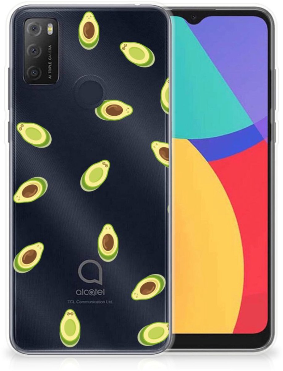 Alcatel 1S (2021) Siliconen Case Avocado