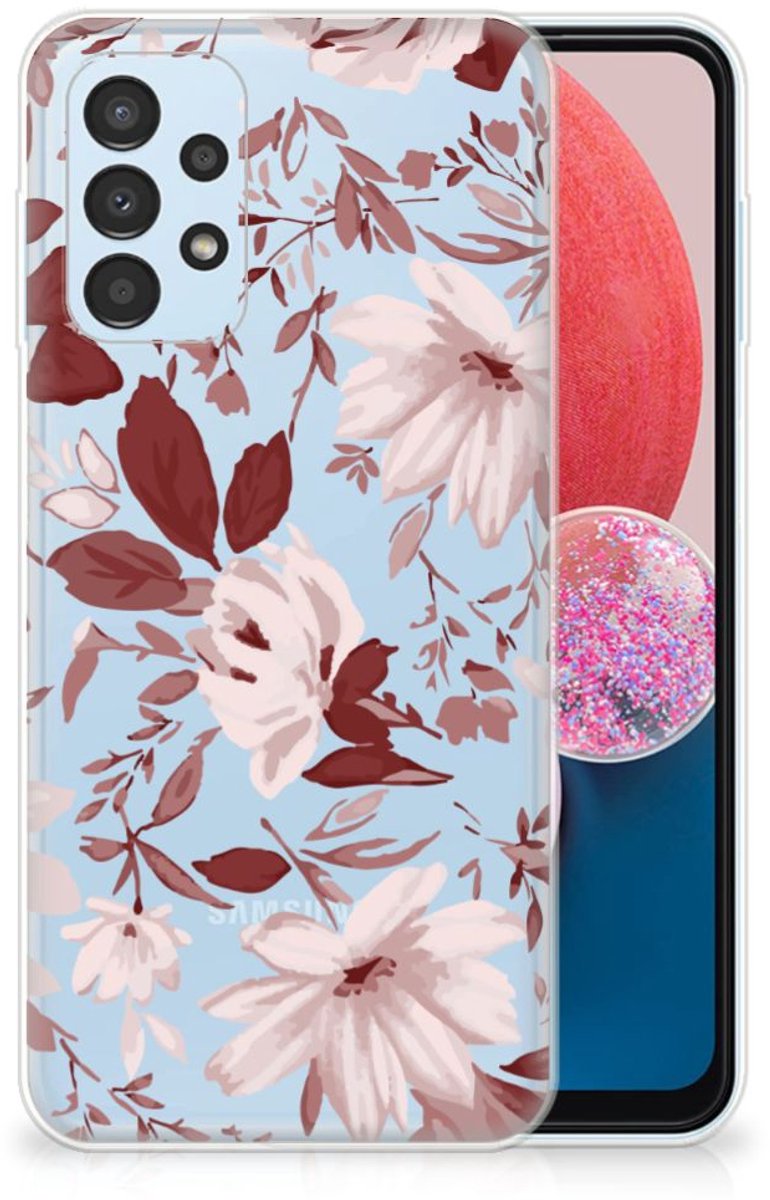 Hoesje maken Samsung Galaxy A13 4G Watercolor Flowers