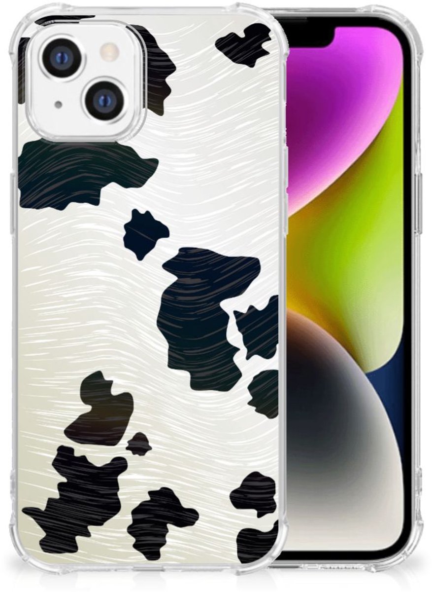 iPhone 14 Case Anti-shock Koeienvlekken