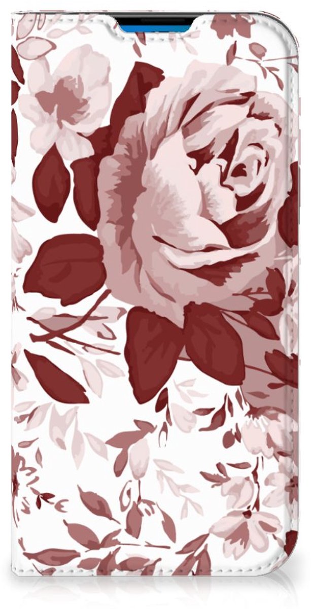 Bookcase iPhone 14 Pro Max Watercolor Flowers
