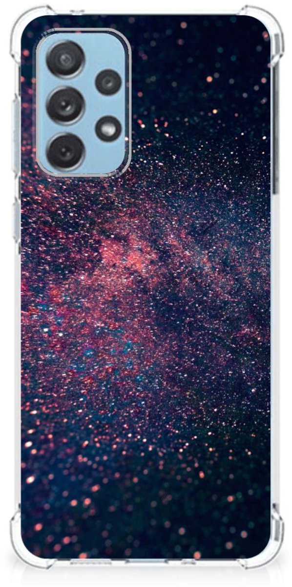 TPU Case Anti-Shock voor Samsung Galaxy A73 Shockproof Case Stars