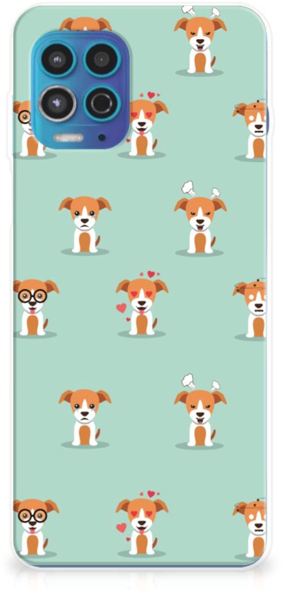 Motorola Moto G100 TPU Hoesje Pups