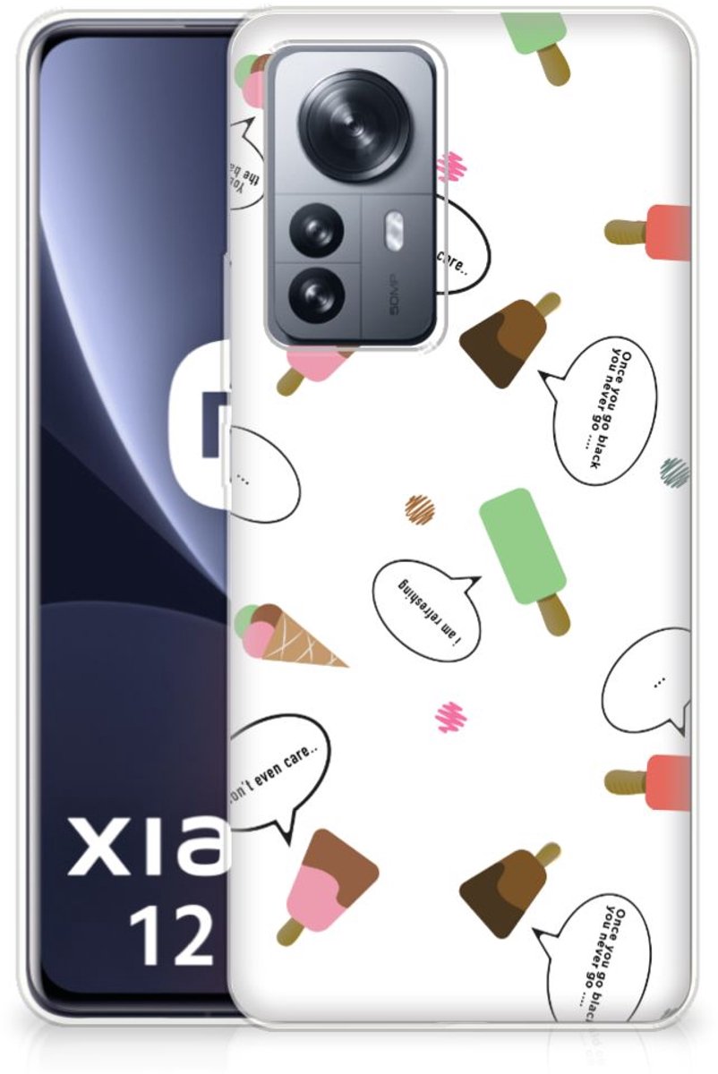 Xiaomi 12 Pro Siliconen Case IJsjes